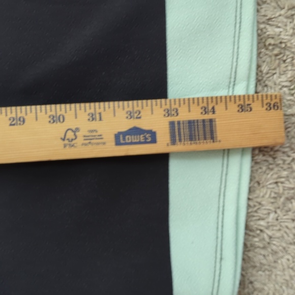 LuLaRoe Black and Mint A-Line Dress XXS - Picture 6 of 7